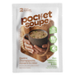 Devant du sachet Pocket Soupe Quatre champignons, romarin et miso, potage nourrissant instantané, 32 g, prêt en 2 minutes