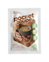 Devant du sachet Pocket Soupe Quatre champignons, romarin et miso, potage nourrissant instantané, 32 g, prêt en 2 minutes
